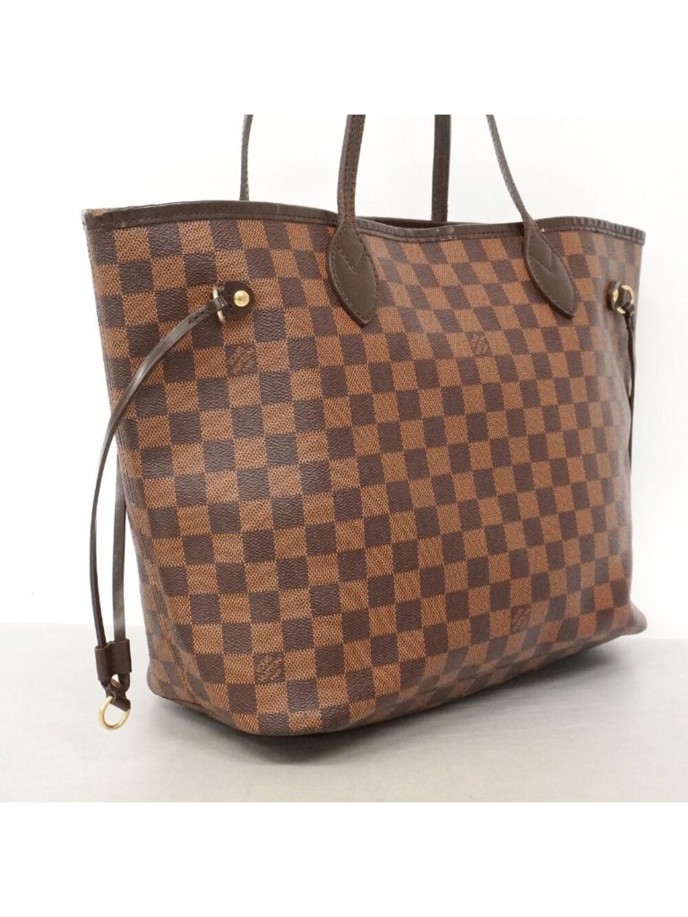 Louis Vuitton Tote Bag Damier Neverfull MM Ebene - Picture 2 of 11